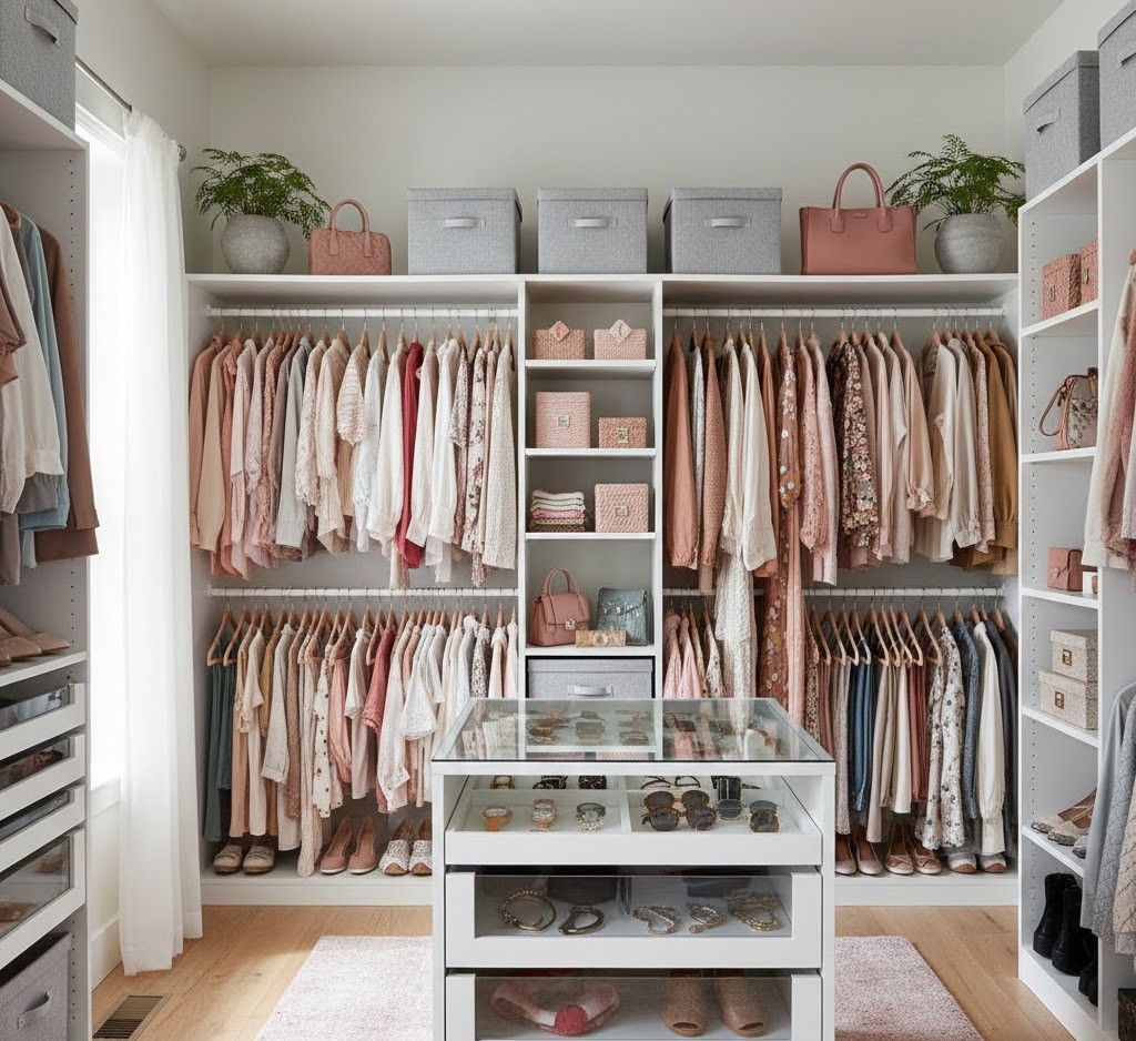 Closet organization system